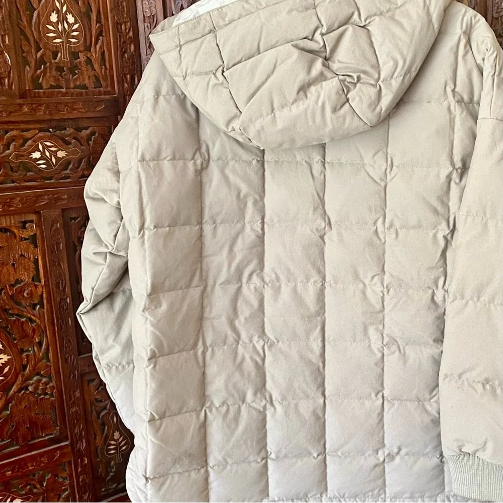 EDDIE BAUER WOMEN’S SIZE MEDIUM EARLY WINTER ANORAK IN STONE - Picture 4 of 15